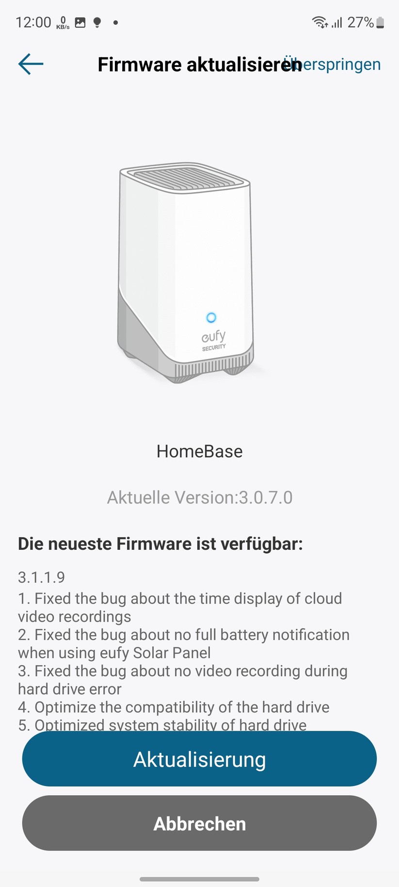 Eufycam 3 (S330) mit Homebase 3 (S380): Einrichtung und Einstellungen mit der App