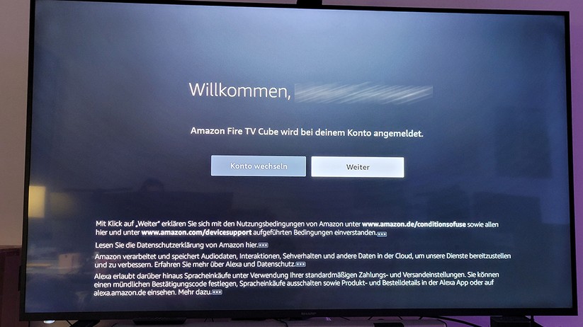Fire TV Cube 2022: Setup
