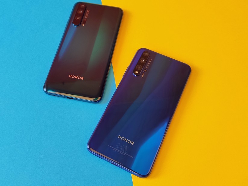 Ratespiel: Welches Gerät ist das Honor 20? Auflösung: Das untere.