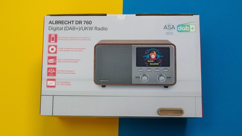 DAB+-Radio Albrecht DR760 mit ASA