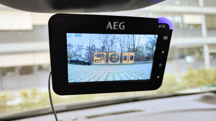 AEG Solar Rückfahrkamera-System RV4.3