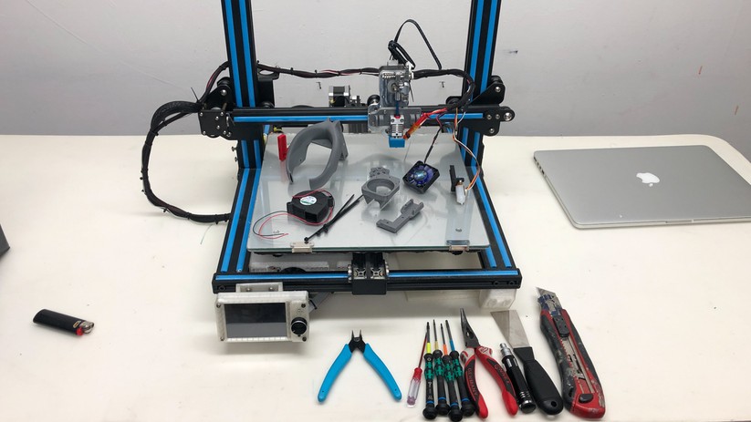 3D-Drucker: Austausch des Standard-Extruders