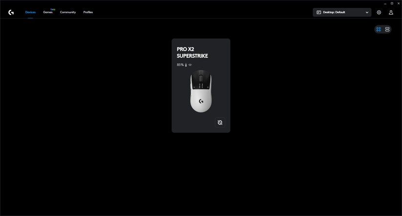 Logitech G Pro X2 Superstrike - Bilder App