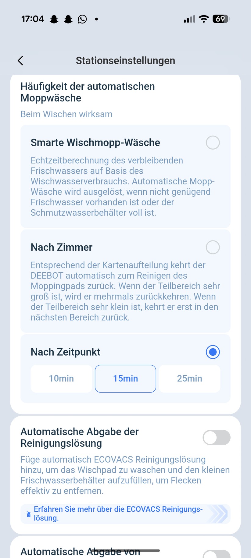 Ecovacs Deebot X11 Omni Cyclone – App & Einrichtung