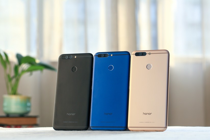Das Honor 8 Pro ist in drei Farben erhältlich.
