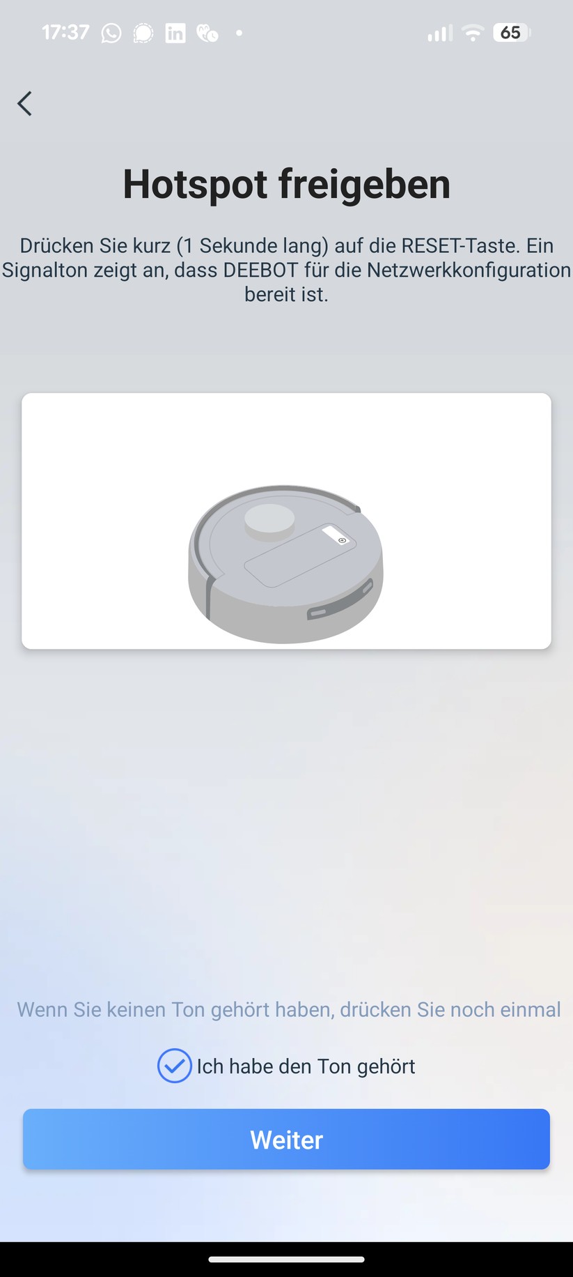 Ecovacs Deebot Mini – App & Einrichtung