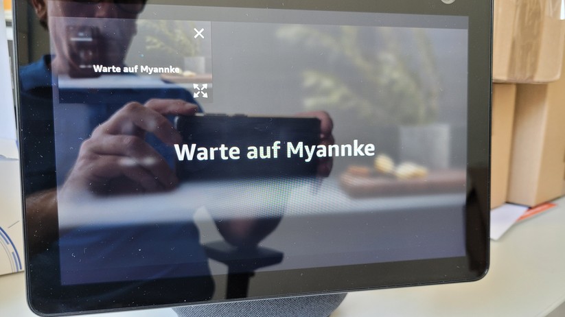 Annke Crater 2: Die Integration in Amazon funktioniert zwar, doch ein Livebild zeigt sich nur sporadisch am Display des Echo Show 10.
