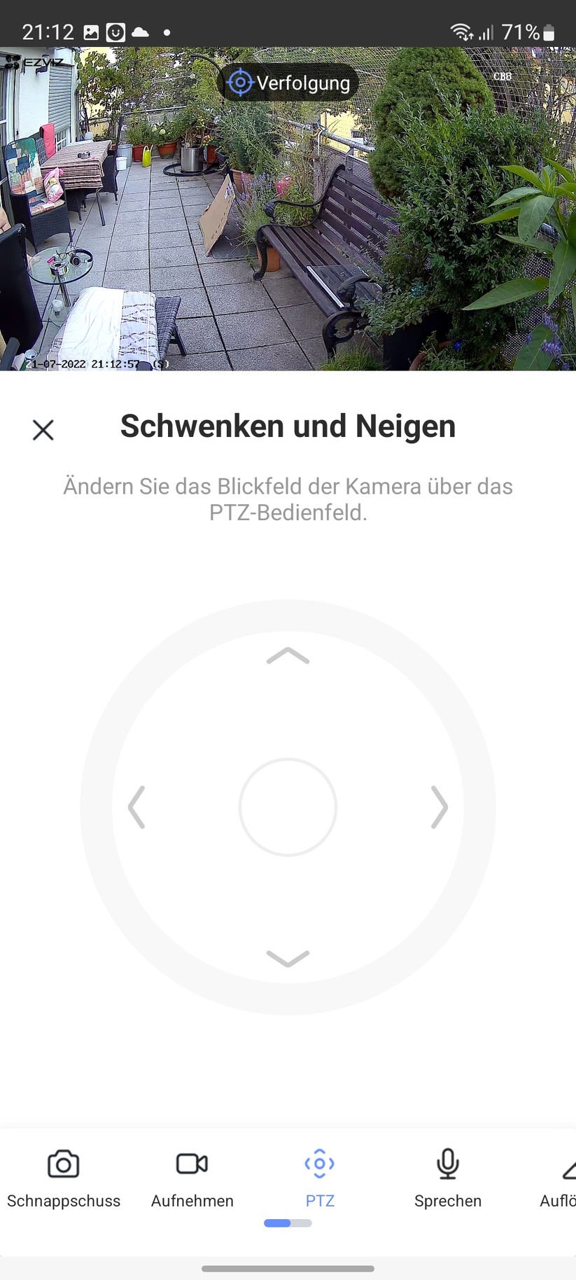 Ezviz CB8 2K: App, Einstellungen, Nachtsicht