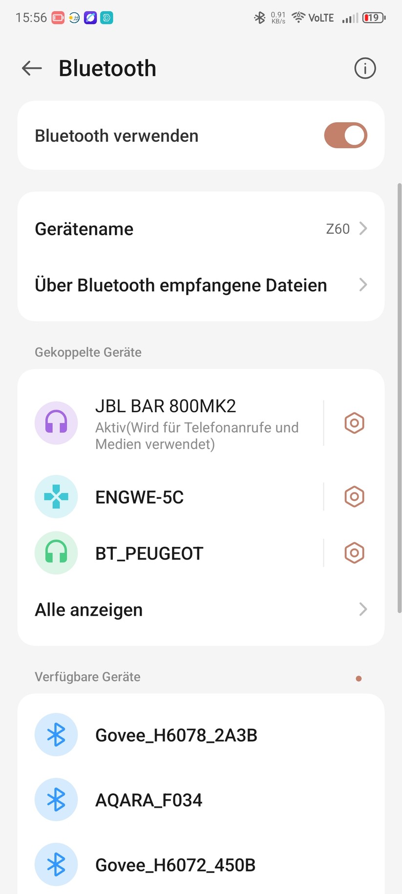 Die Einrichtung der Soundbar erfolgt mit der App JBL One