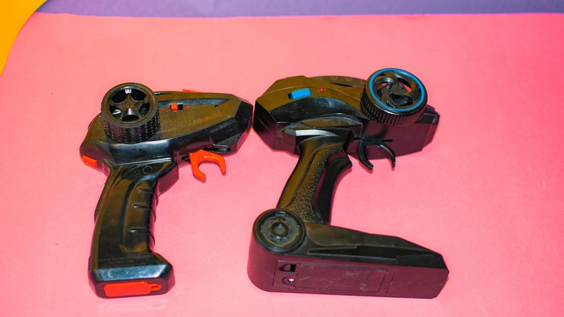 Die Fernsteuerung mit Pistolengriff ist inzwischen der Standard. 