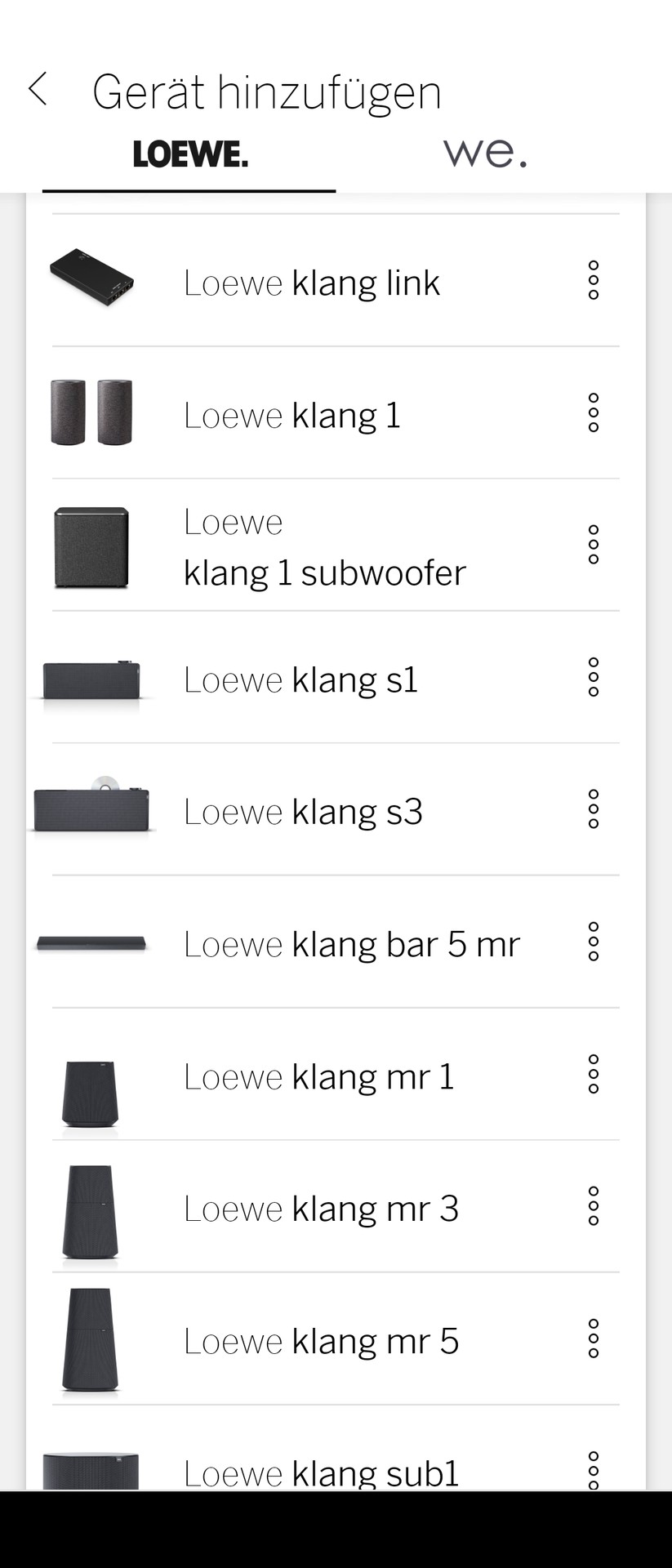 Loewe klang mr5 Screenshots