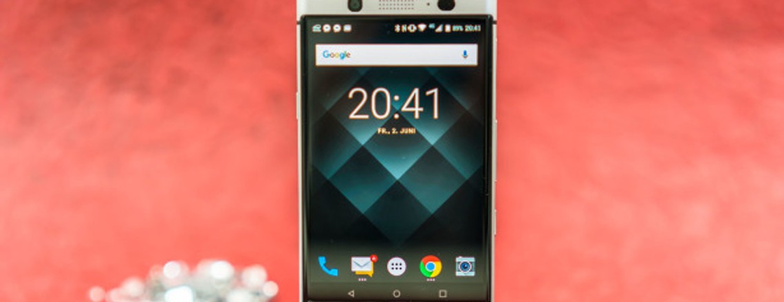 BlackBerry KEYone im Test: Android und Tastatur