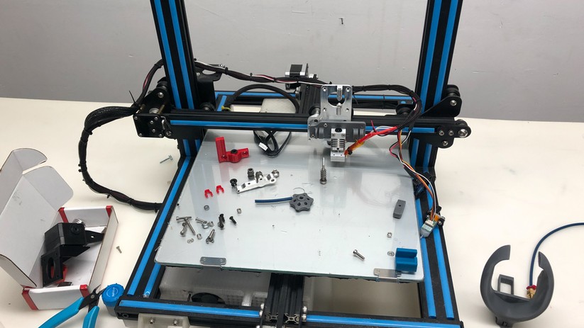 3D-Drucker: Austausch des Standard-Extruders