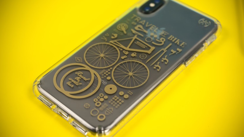 iPhone X: Speck Presidio Clear Print