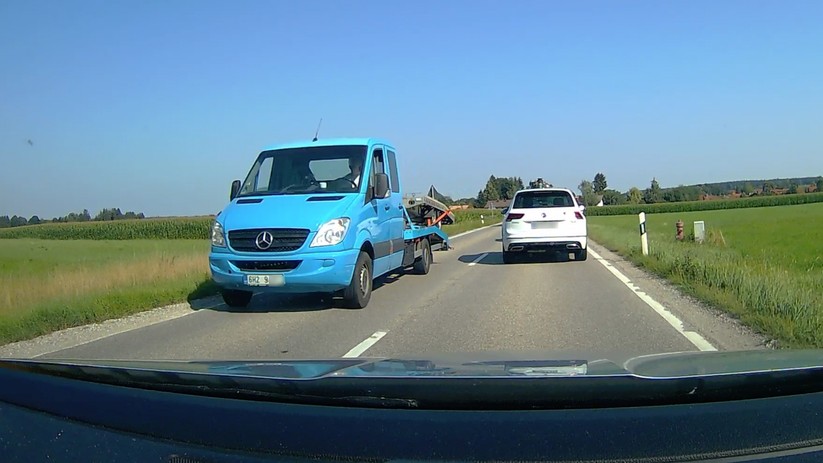 Mit 60fps sind Nummernschilder auch bei hoher Geschwindigkeit zu erkennen.