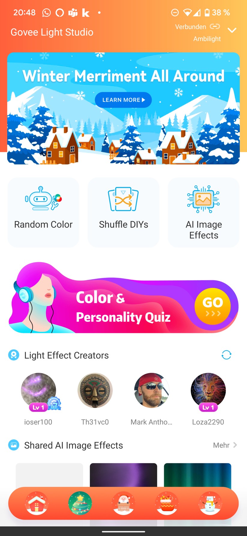 Govee App Screenshots