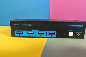 KVM-Switch VPFCT VP-SW222 im Test