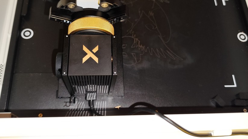 xTool M2 – Mit etwas Übung geht der Umbau der Module schnell von der Hand.