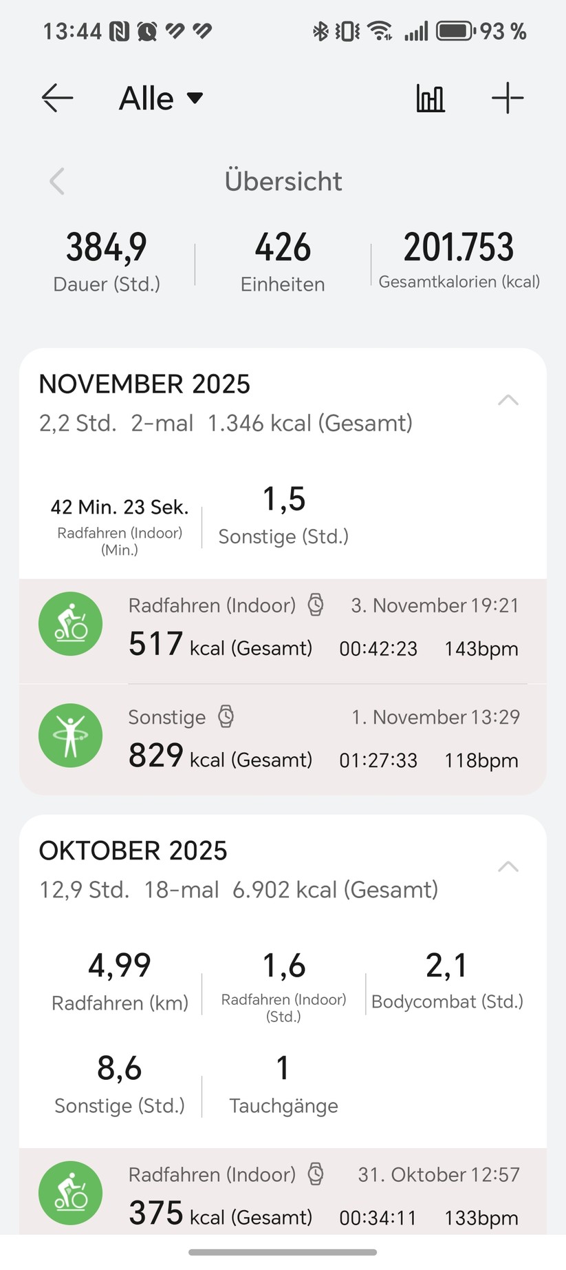 Huawei Watch D2 - Health App 