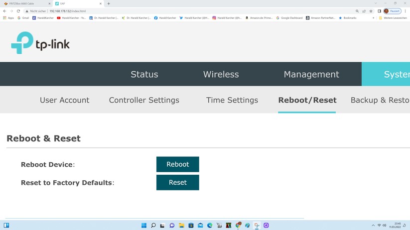 TP-Link EAP110 Outdoor N300 - Konfiguration