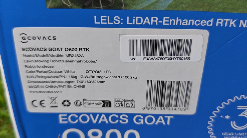 Mähroboter Ecovacs Goat O800 RTK