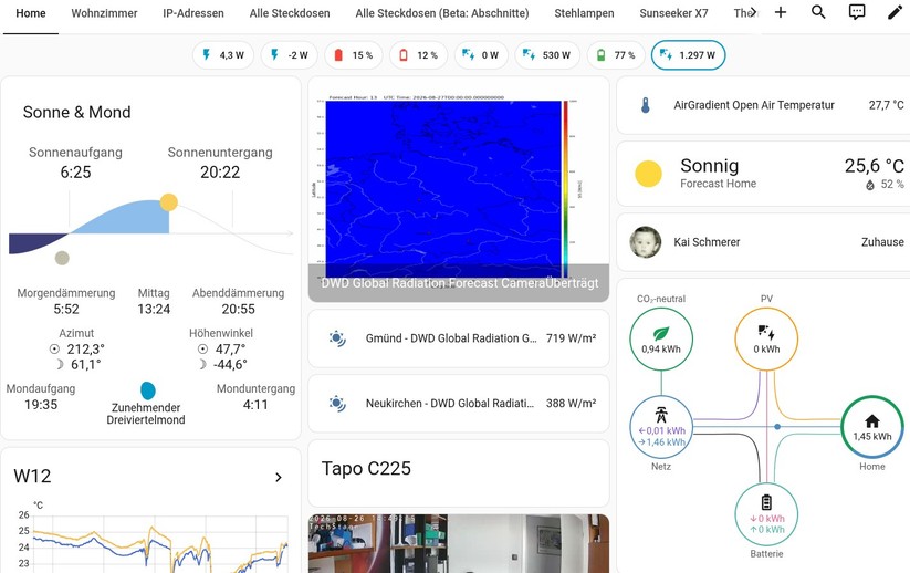 Jackery Solarvault 3 Pro: Per MQTT wird der Jackery Solarvault 3 Pro in Home Assistant eingebunden.