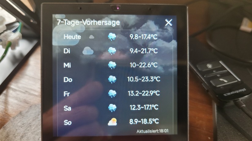 Sonoff NSPanel Pro: 4-Zoll-Touch-Display zur Steuerung von Smart-Home-Komponenten
