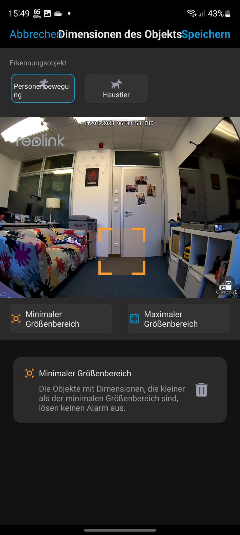Reolink E1 Zoom: Einstellungen