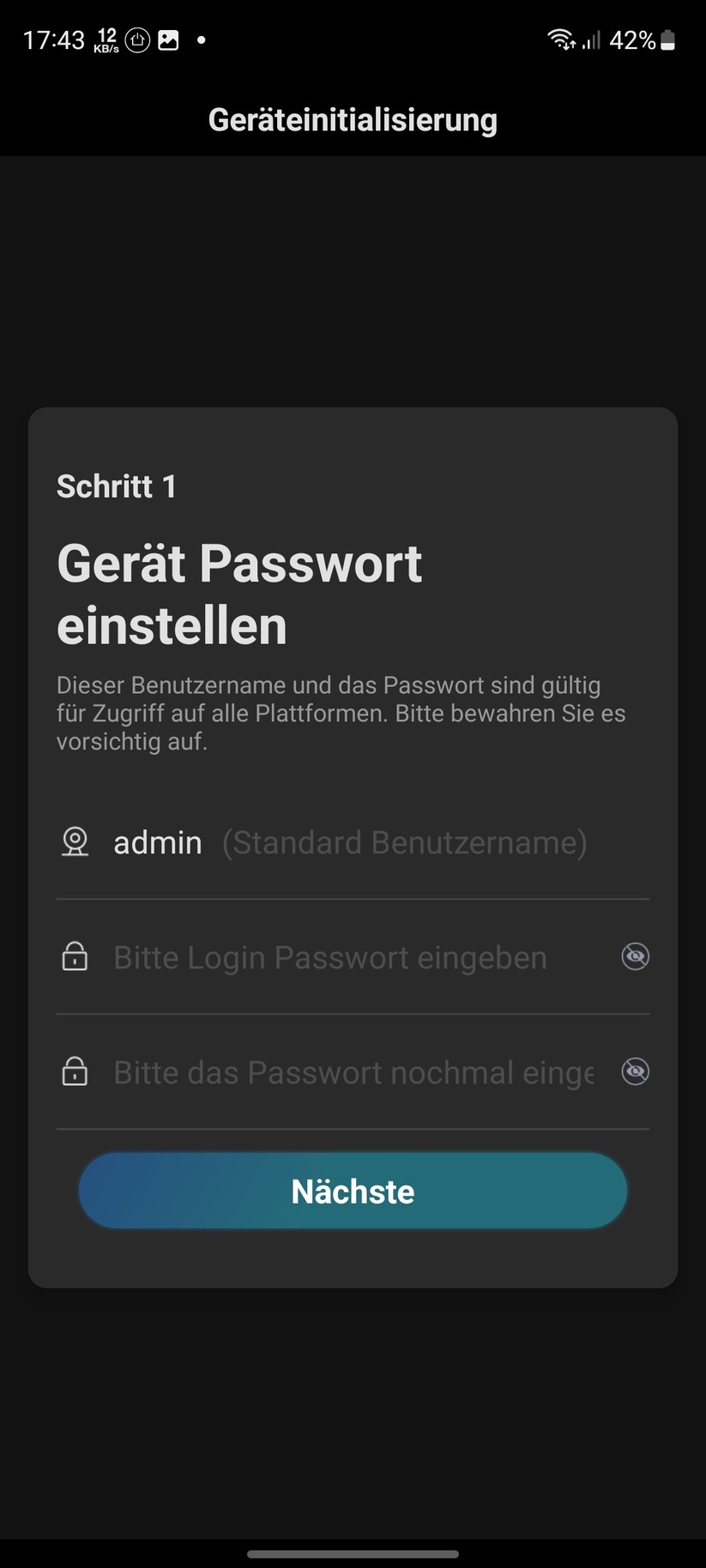 Reolink E1 Zoom: Einrichtung