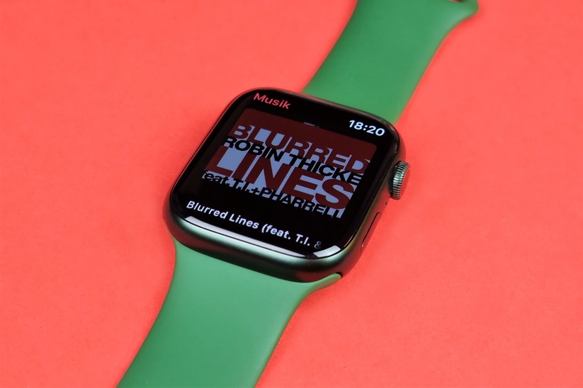 Apple Watch Series 7: Noch mehr Spaß macht das Training mit Musik.