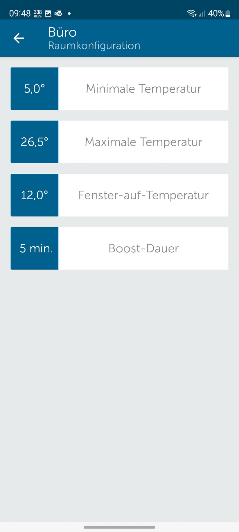 Homematic IP Evo: Einstellungen