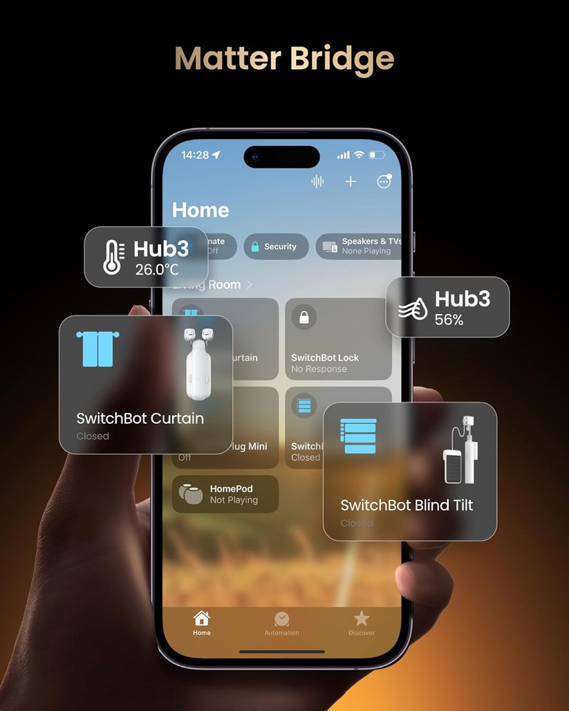 Switchbot Hub 3: Produktfotos, Funktionen