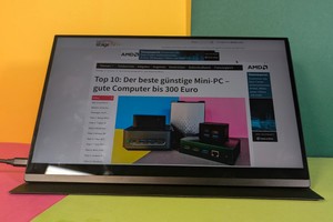 Mobiler Monitor Minisforum MSSA156 im Test
