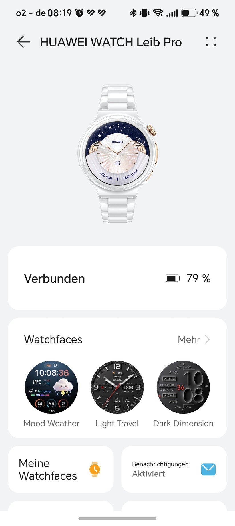 Huawei Watch 6 Pro 43 mm: Health App