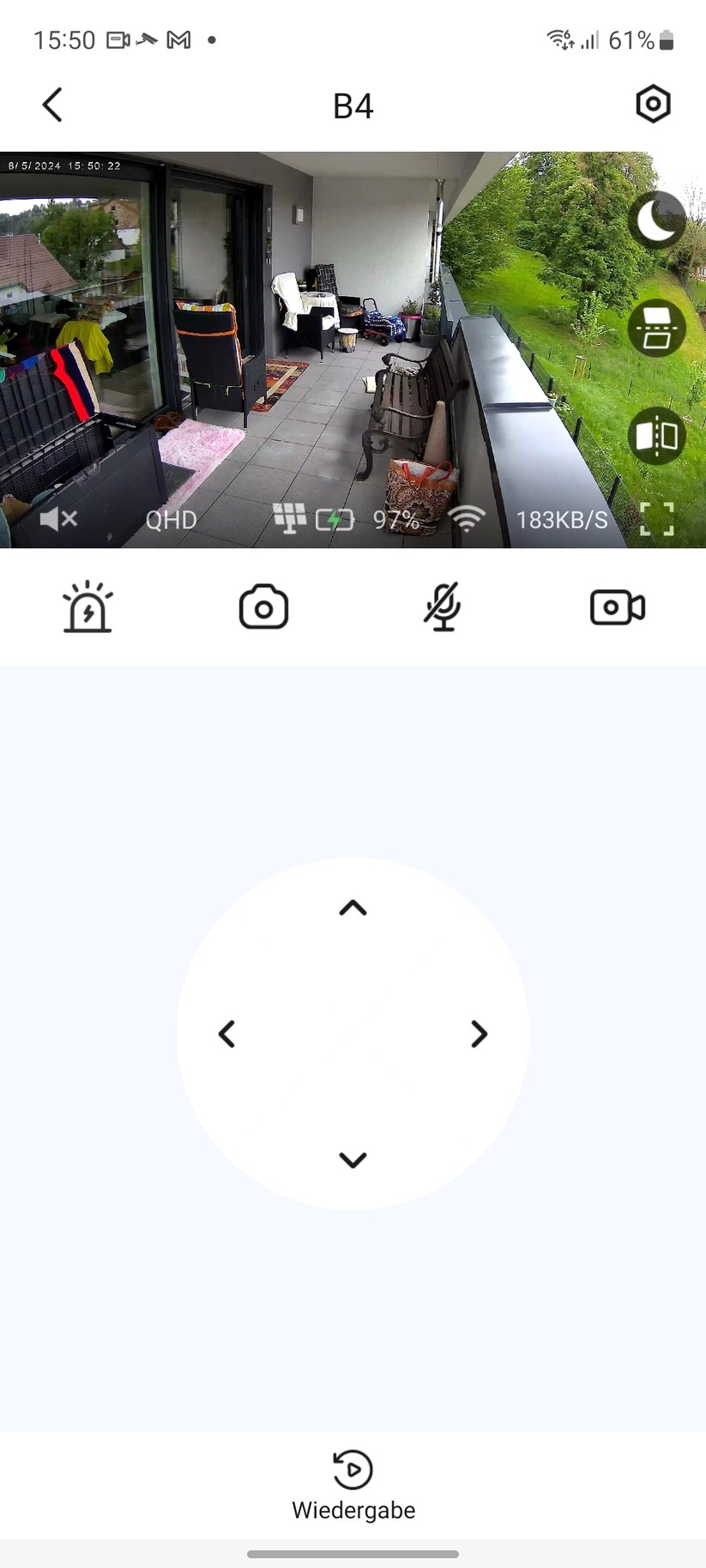 Foscam B4: Inbetriebnahme mit App