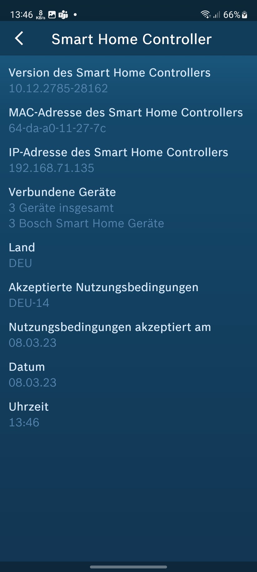 Bosch Eyes Innenkamera II: App, Einrichtung