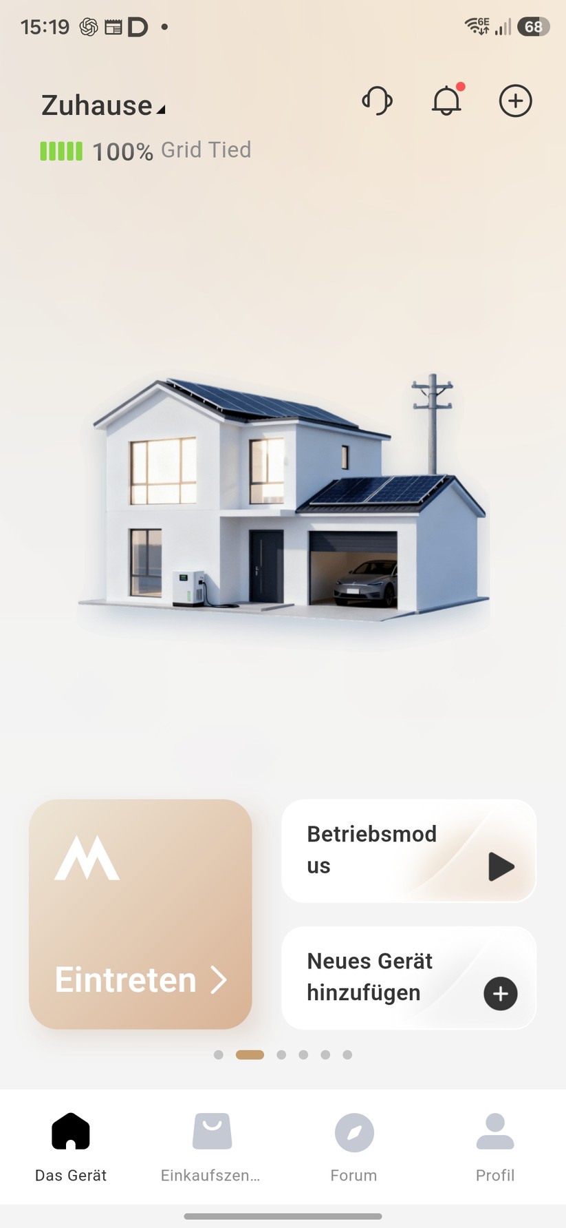 Die App lässt sich einfach bedienen, reagiert zügig auf Nutzereingaben und informiert mit zahlreichen Werten und Statistiken über den aktuellen Betriebszustand.