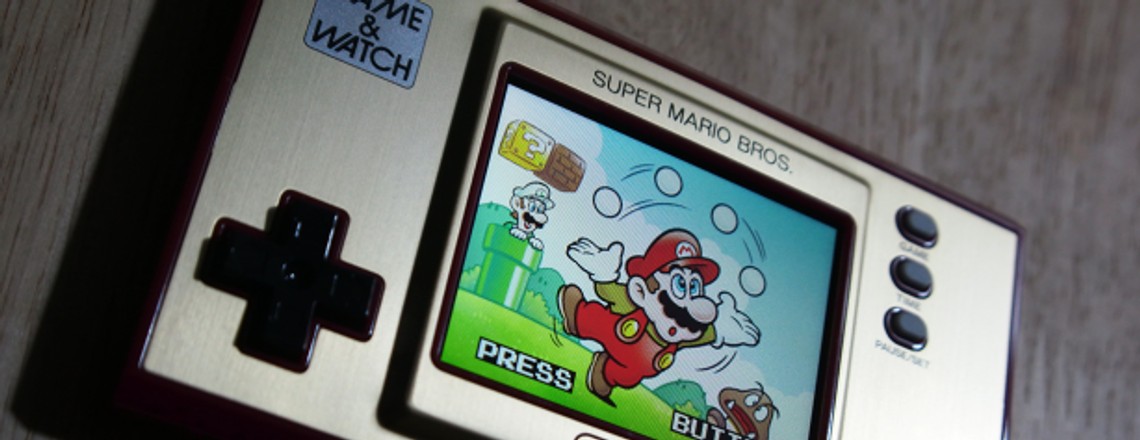 Game & Watch: Super Mario Bros im Test