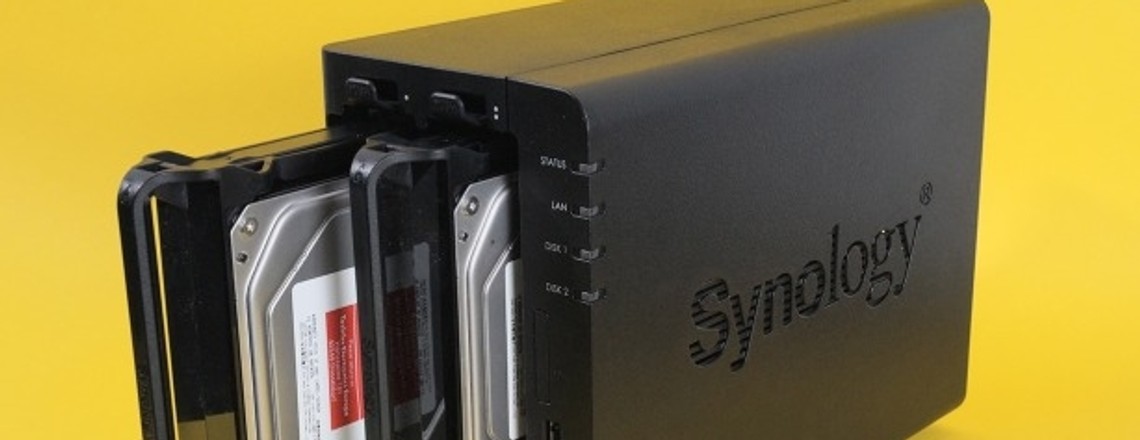 Synology DS218+: Viele Funktionen, wenige Anschlüsse