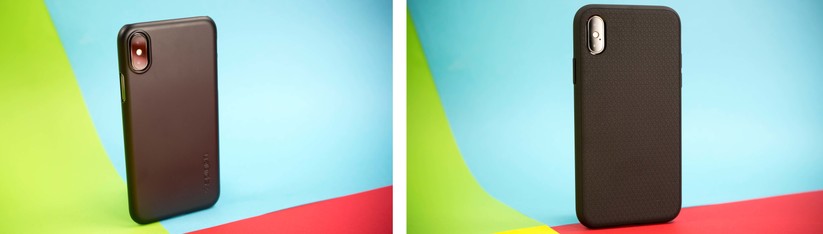 iPhone X: Spigen Thin Fit und Spigen Liquid Air