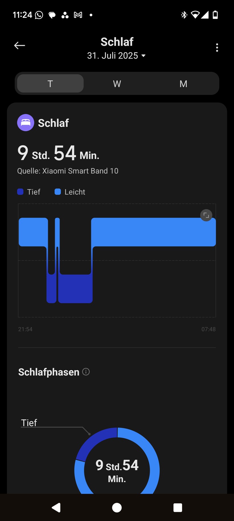 Xiaomi Smart Band 10 - Bilder App 