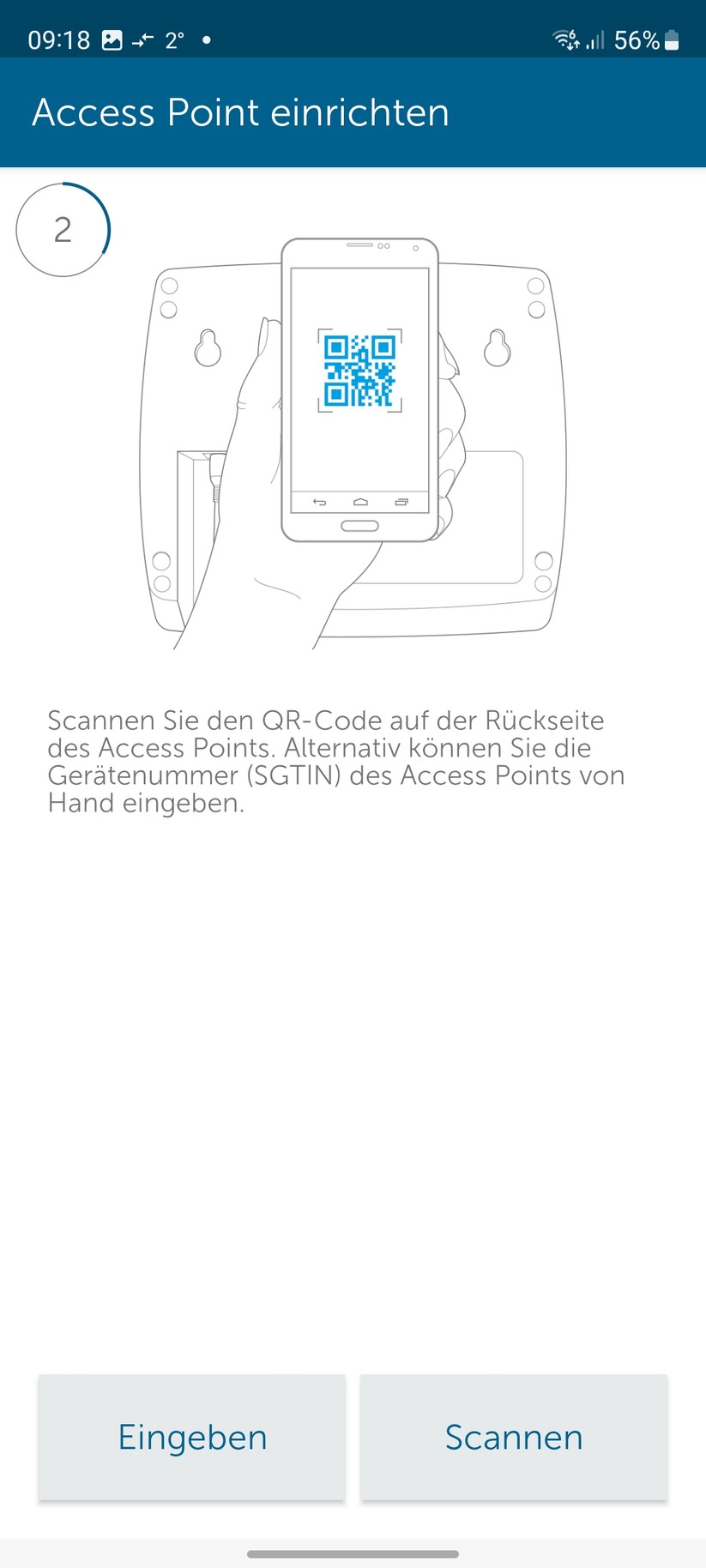 Homematic IP App: Koppelung des Access Points