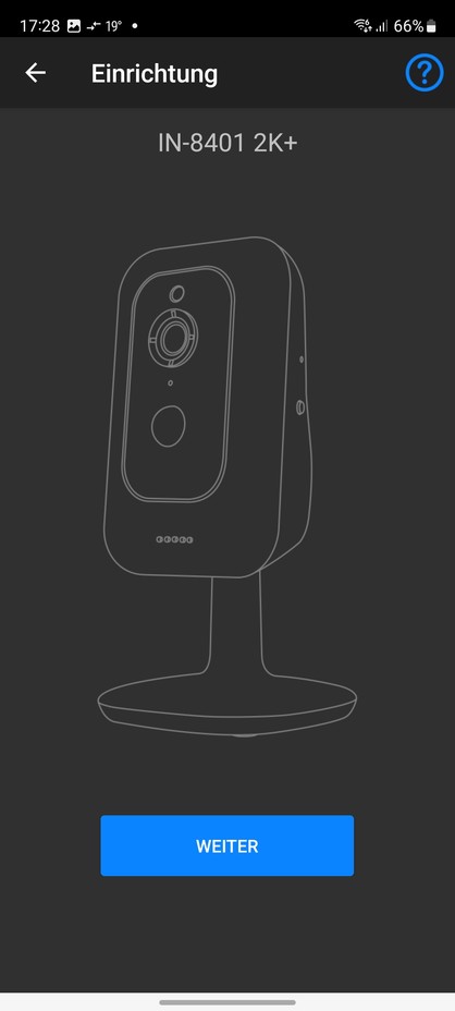 Caméra Surveillance Instar IN-8401 2K+ WiFi Ethernet Intérieure - Neuve