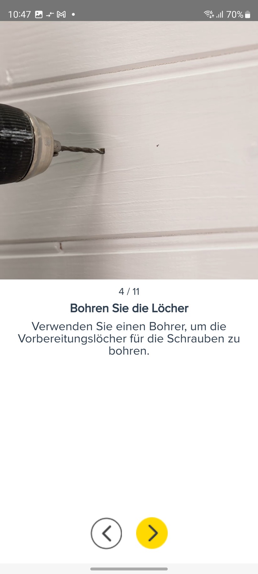 Yale Smart Outdoor Camera: Montageanleitung in der App