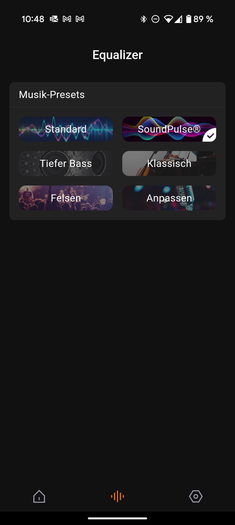 Tronsmart Mirtune S100 Screenshot
