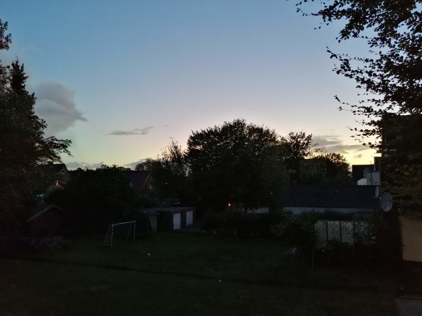 Bild bei Dämmerung im HDR-Modus