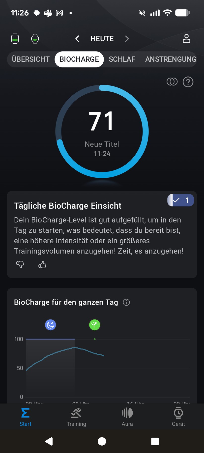App der Amazfit Bip 6