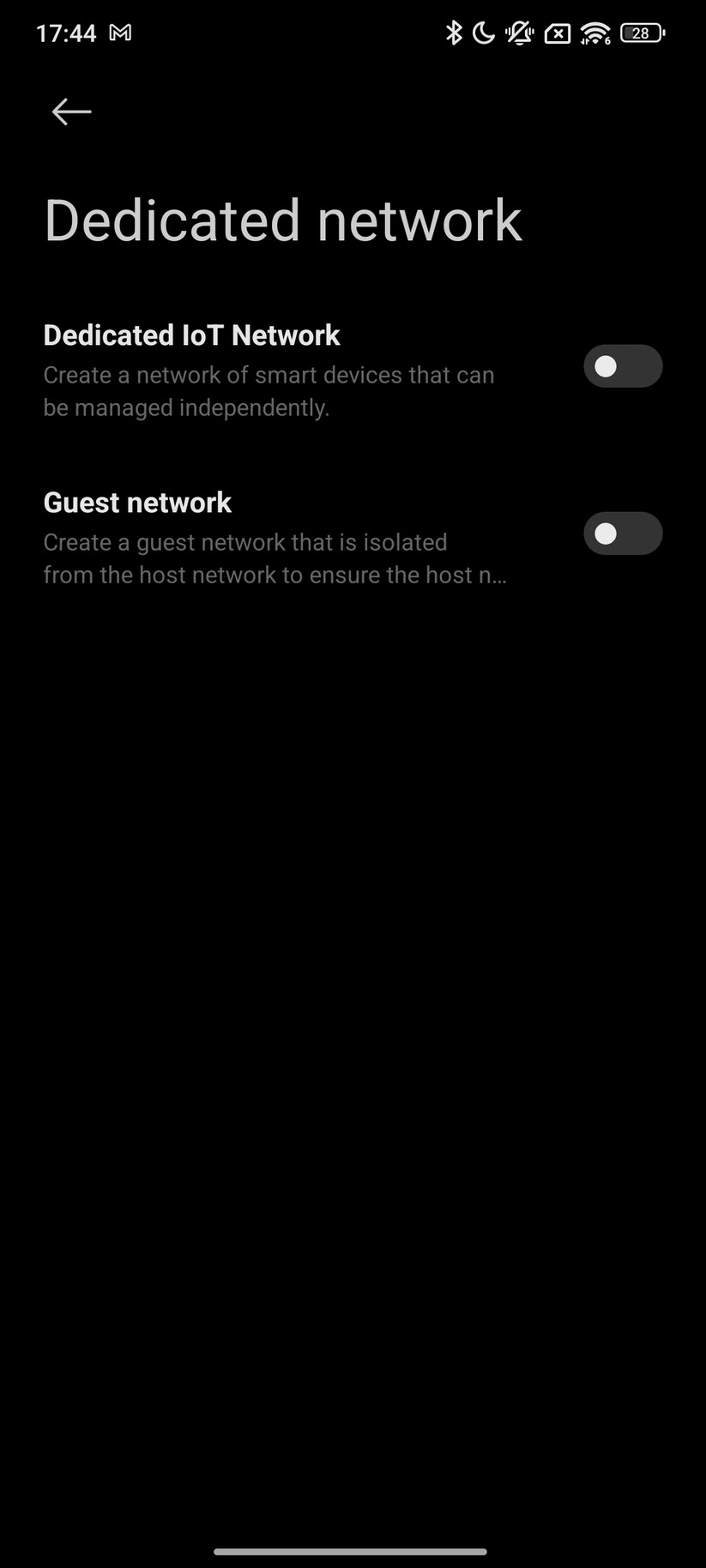 Xiaomi BE3600 Pro – App