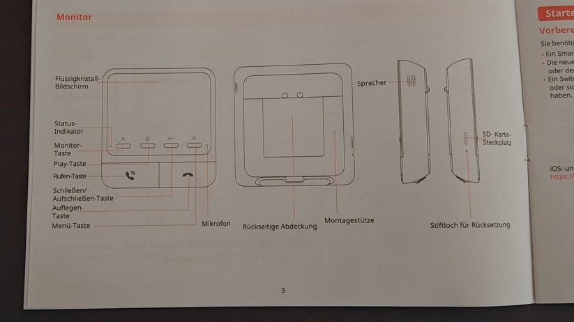 Switchbot Türklingel mit Kamera und Monitor