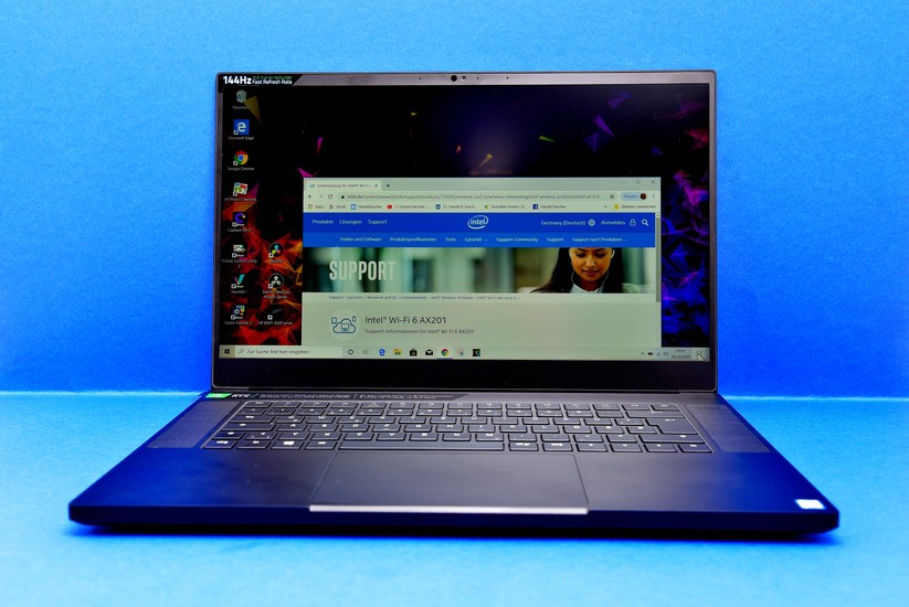 Auf den Intel-Support-Seiten fanden wir den neuen Wifi-6-Treiber für die neu eingebaute Wifi-6-Funk-Hardware (Bild: Harald Karcher).